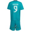 Officiële Voetbalshirt + Korte Broek Real Madrid Karim Benzema 9 Derde 2021-22 - Kids